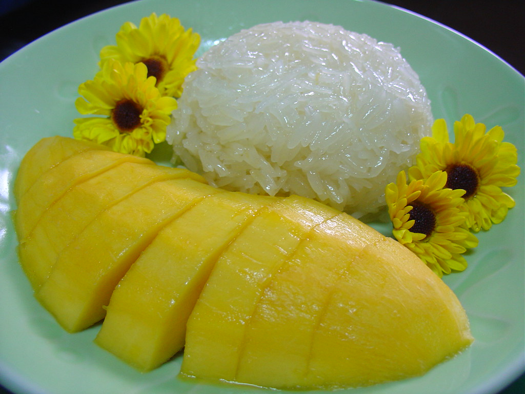 Липкий рис с манго